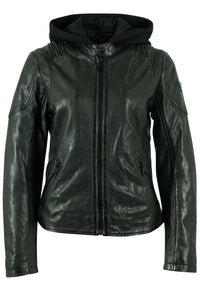 Bikerjacke 1101-0775 forest green