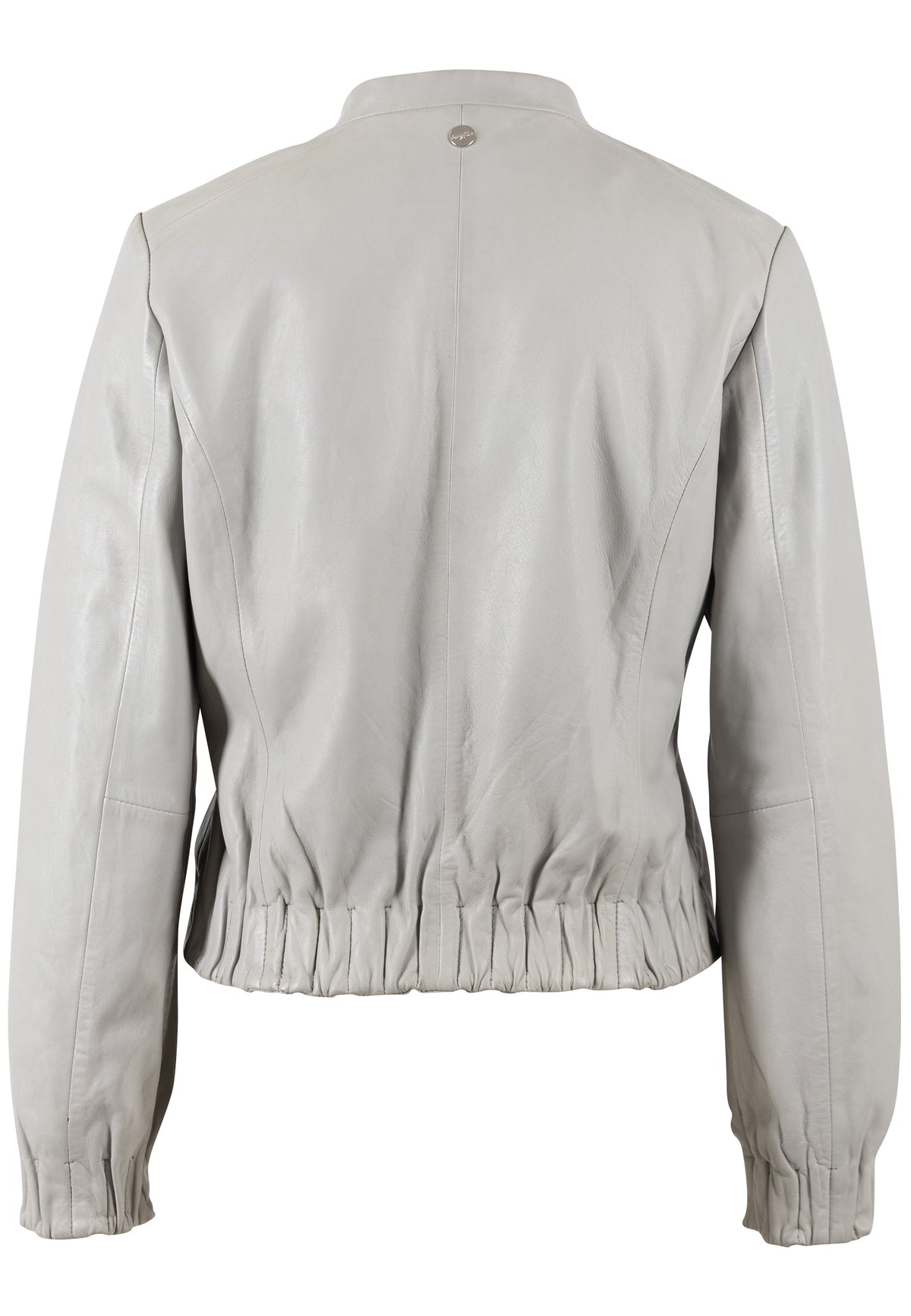 Lederjacke 1101-0790 silver grey