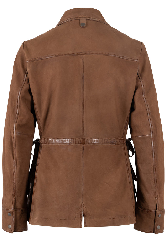 Lederjacke 1101-0804 dark cognac