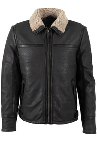 Lederjacke 1201-0746 anthracite