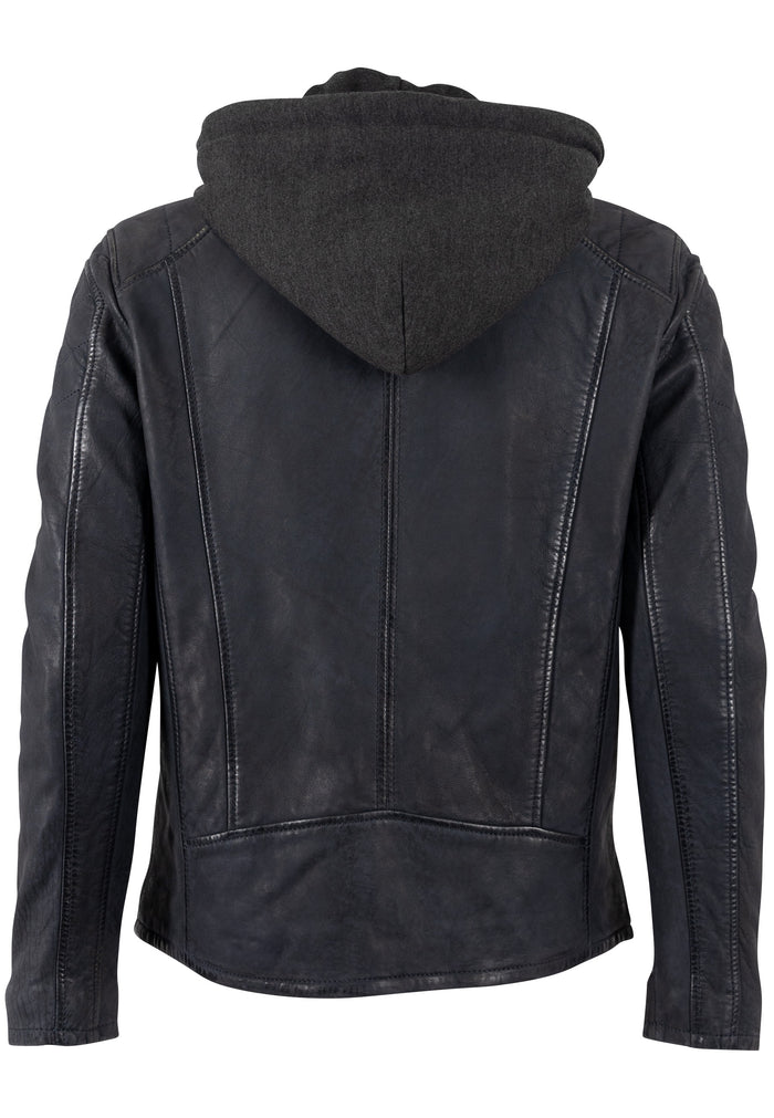 Lederjacke 1201-0772 dark navy