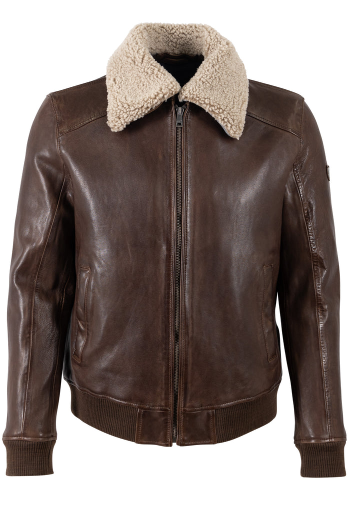 Lederjacke 1201-0773 brown