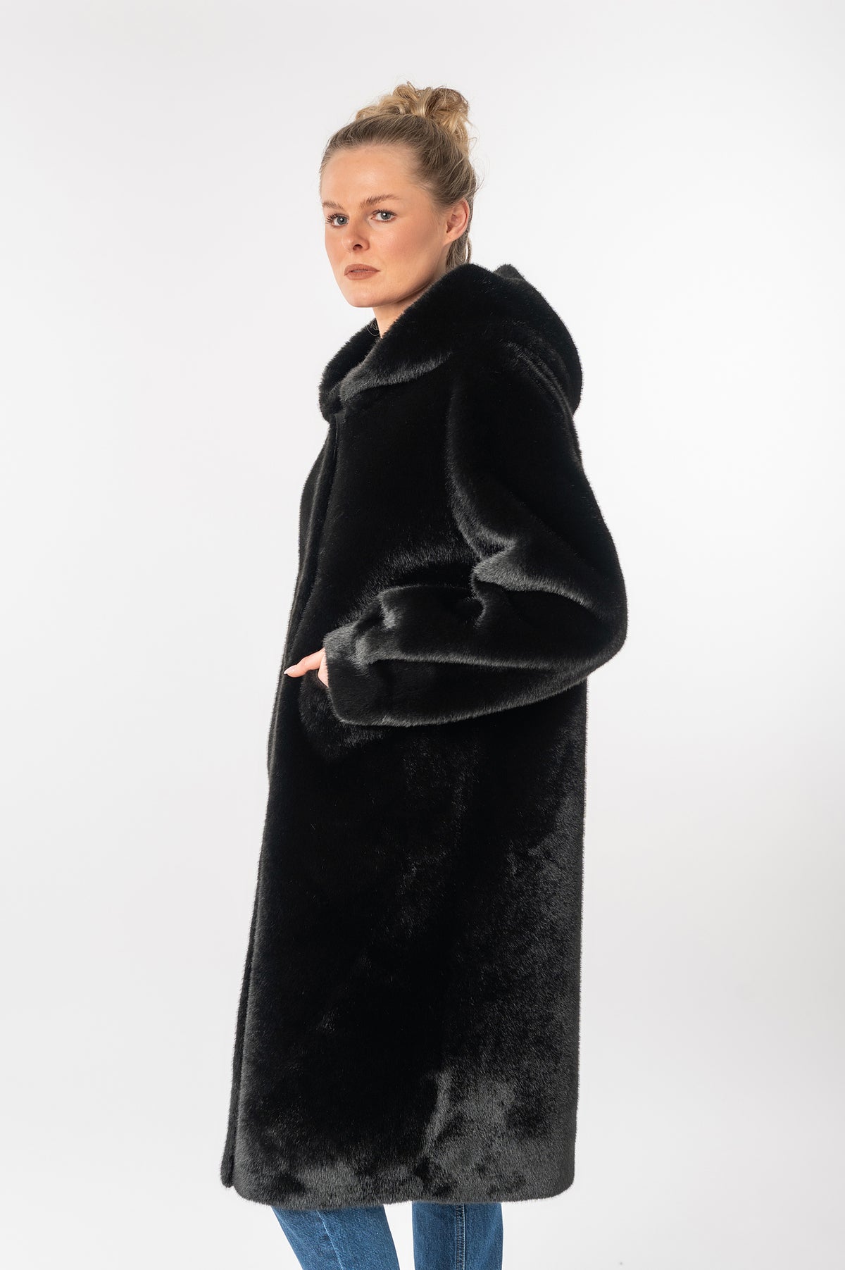Damen Mantel 2102-0019 black