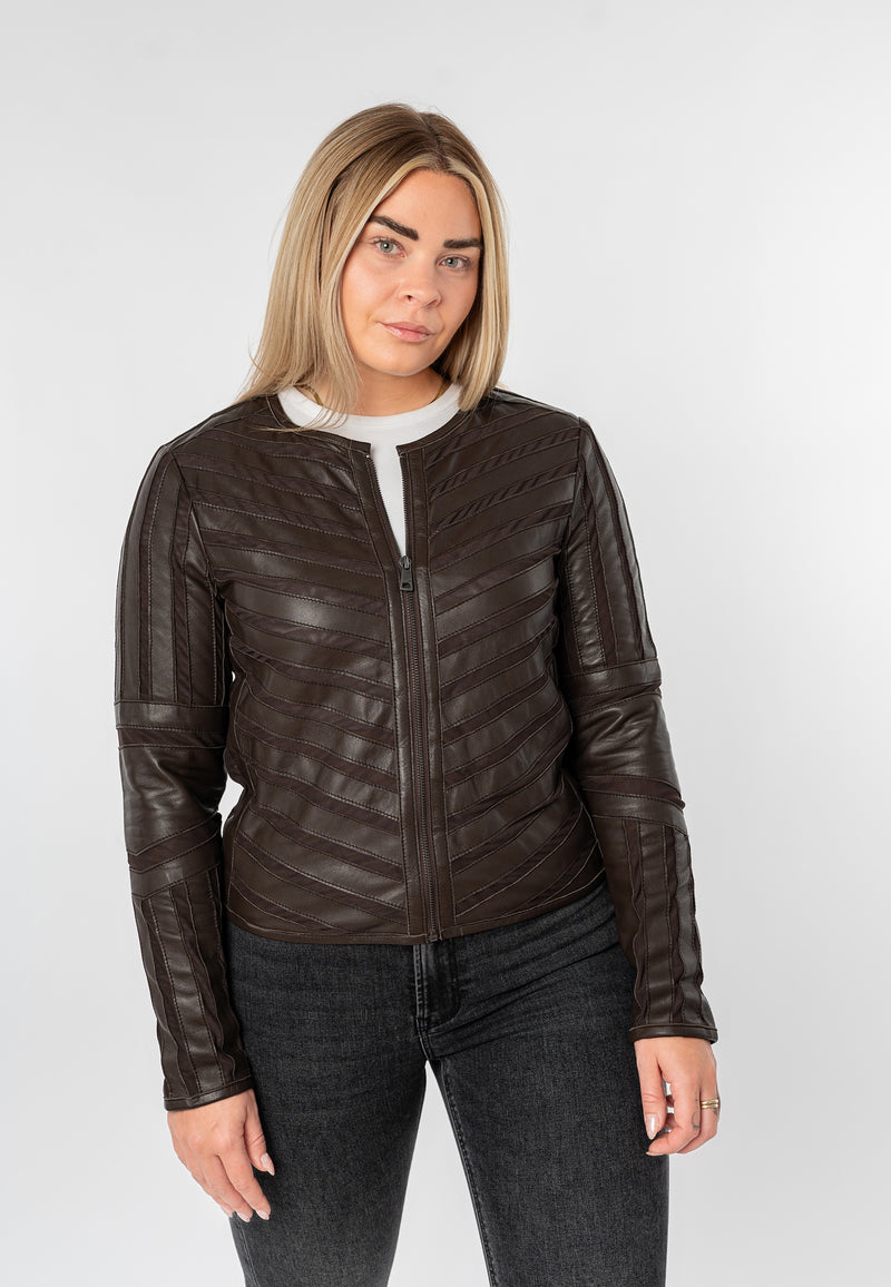 Lederjacke 1101-0728 brown