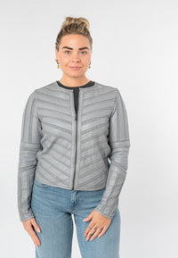 Lederjacke 1101-0728 ice blue