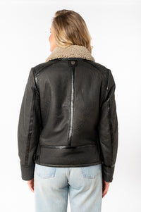 Lederjacke 1101-0750 anthracite