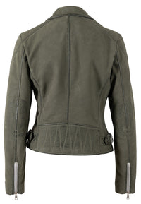 Lederjacke 1101-0753 olive