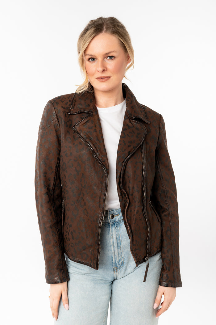 Lederjacke 1101-0754  brown