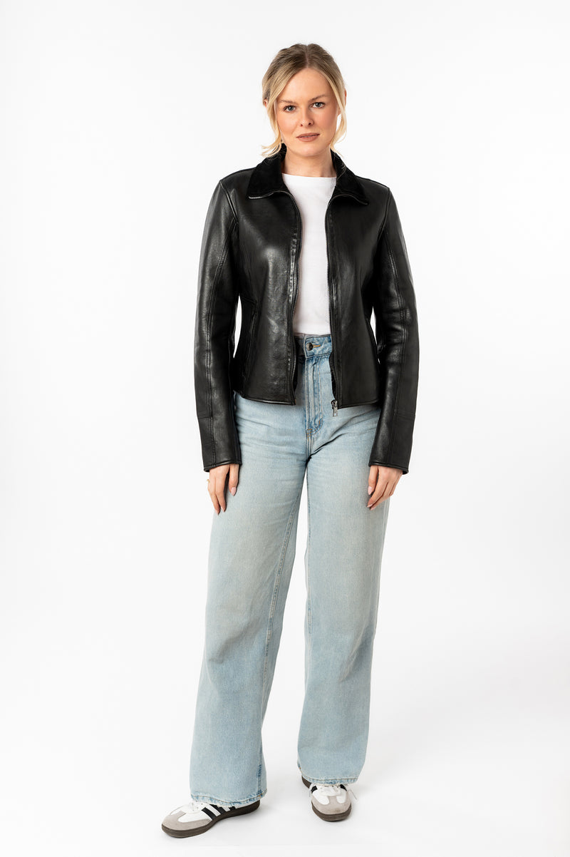 Lederjacke 1101-0755 black