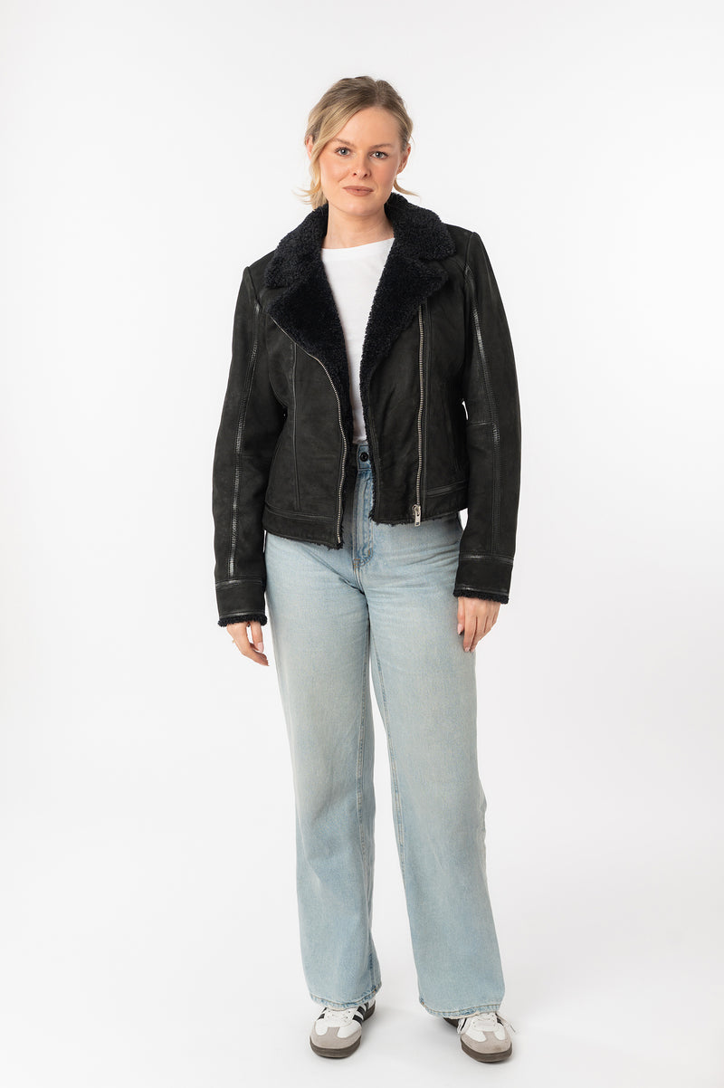 Lederjacke 1101-0772 black