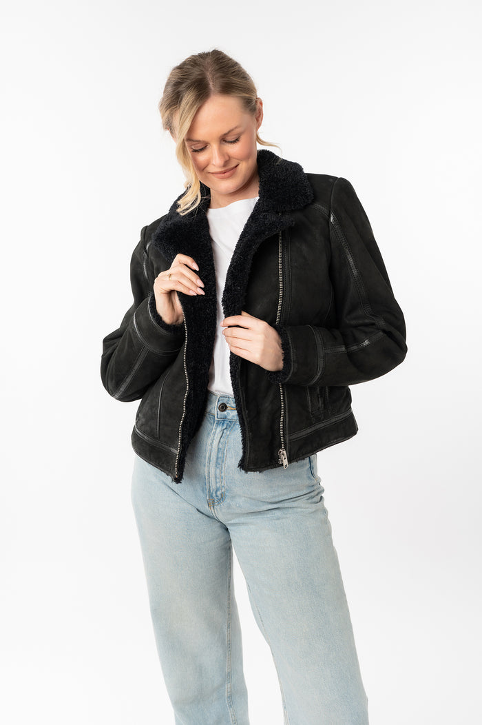 Lederjacke 1101-0772 black
