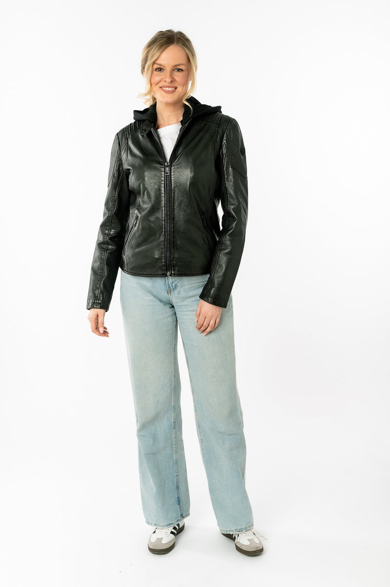 Bikerjacke 1101-0775 forest green