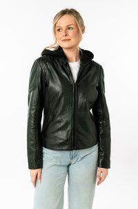 Bikerjacke 1101-0775 forest green
