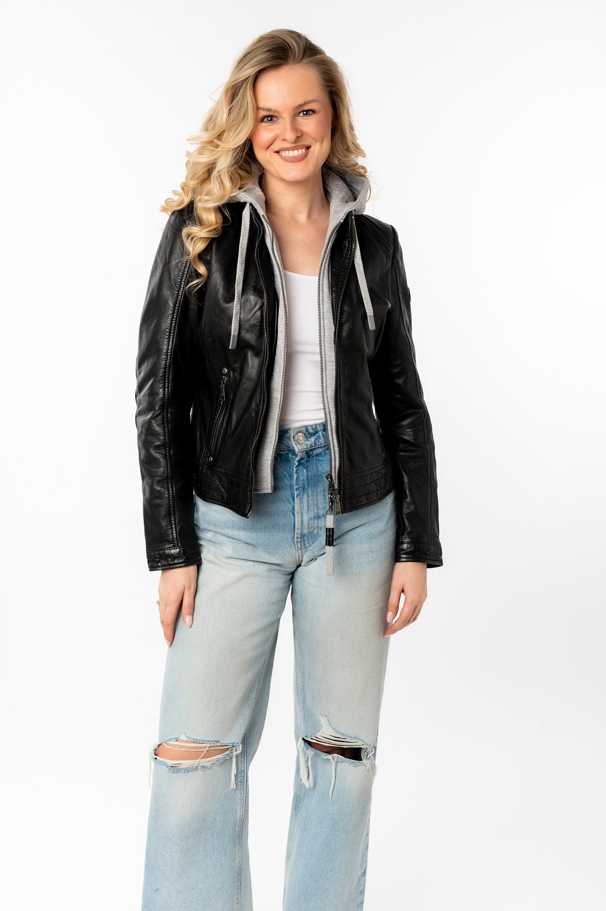 Lederjacke 1101-0779 black