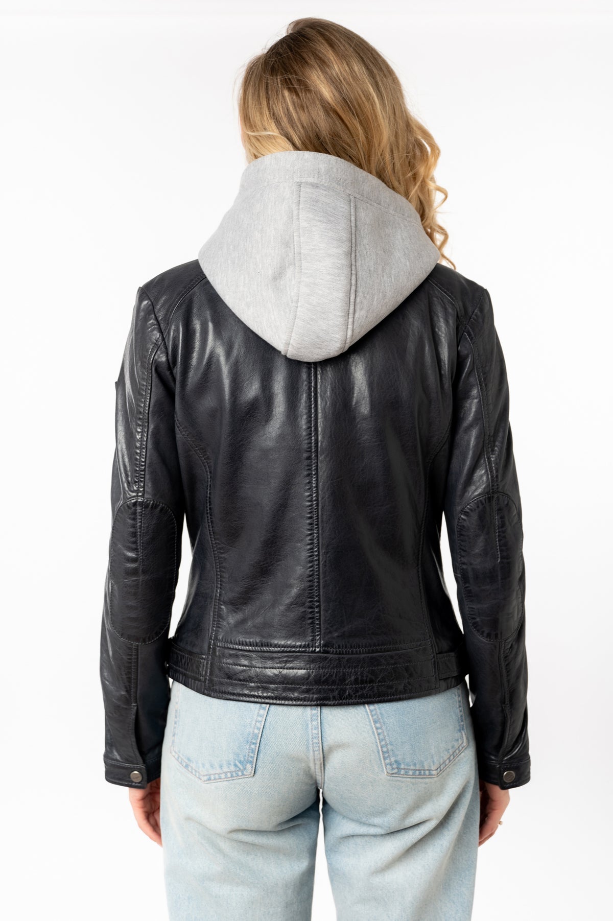 Lederjacke 1101-0779 dark blue