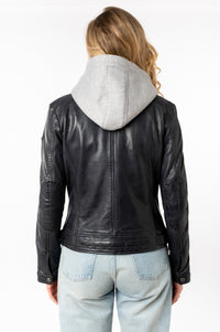 Lederjacke 1101-0779 dark blue