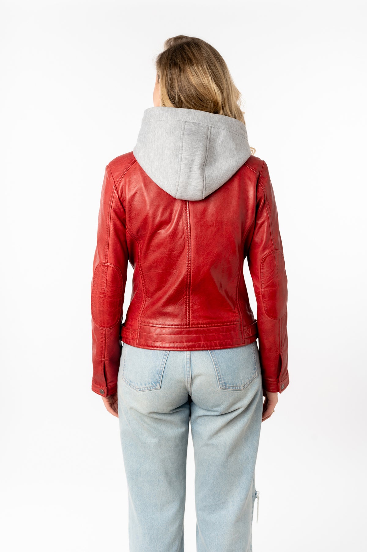 Lederjacke 1101-0779 red