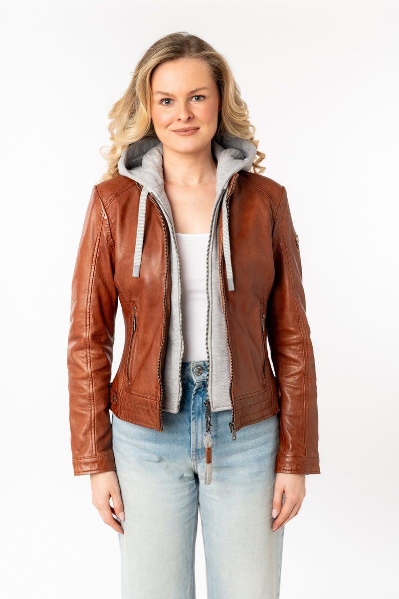 Lederjacke 1101-0779 whiskey