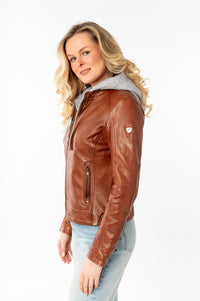 Lederjacke 1101-0779 whiskey