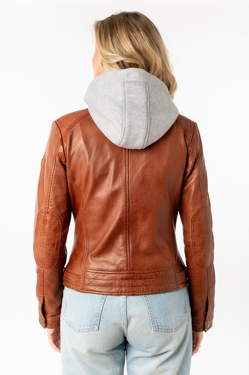 Lederjacke 1101-0779 whiskey