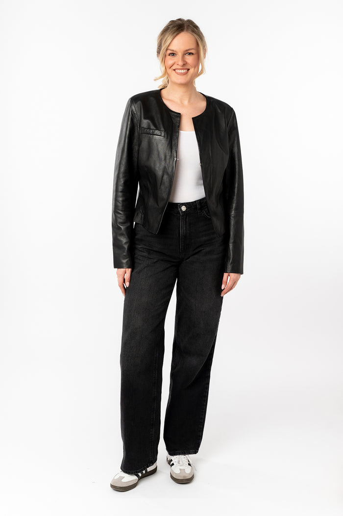 Lederjacke 1101-0780 black