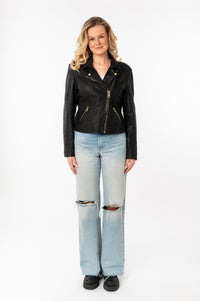 Bikerjacke 1101-0794 black