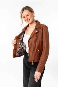 Bikerjacke 1101-0794 whiskey