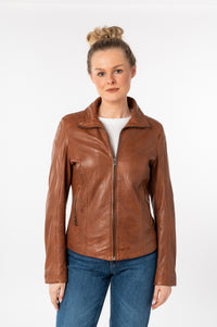 Lederjacke 1101-0800 whiskey