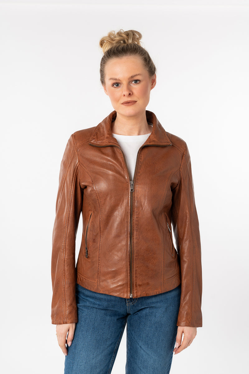 Lederjacke 1101-0800 whiskey