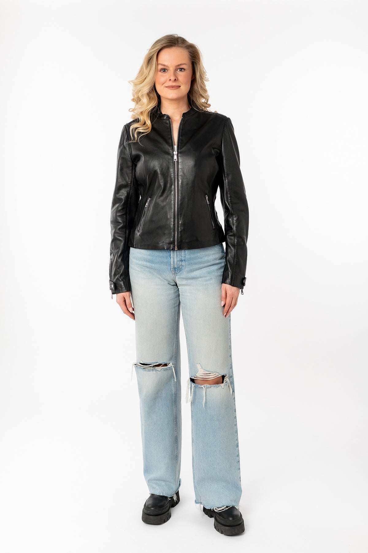 Lederjacke 1101-0801 black
