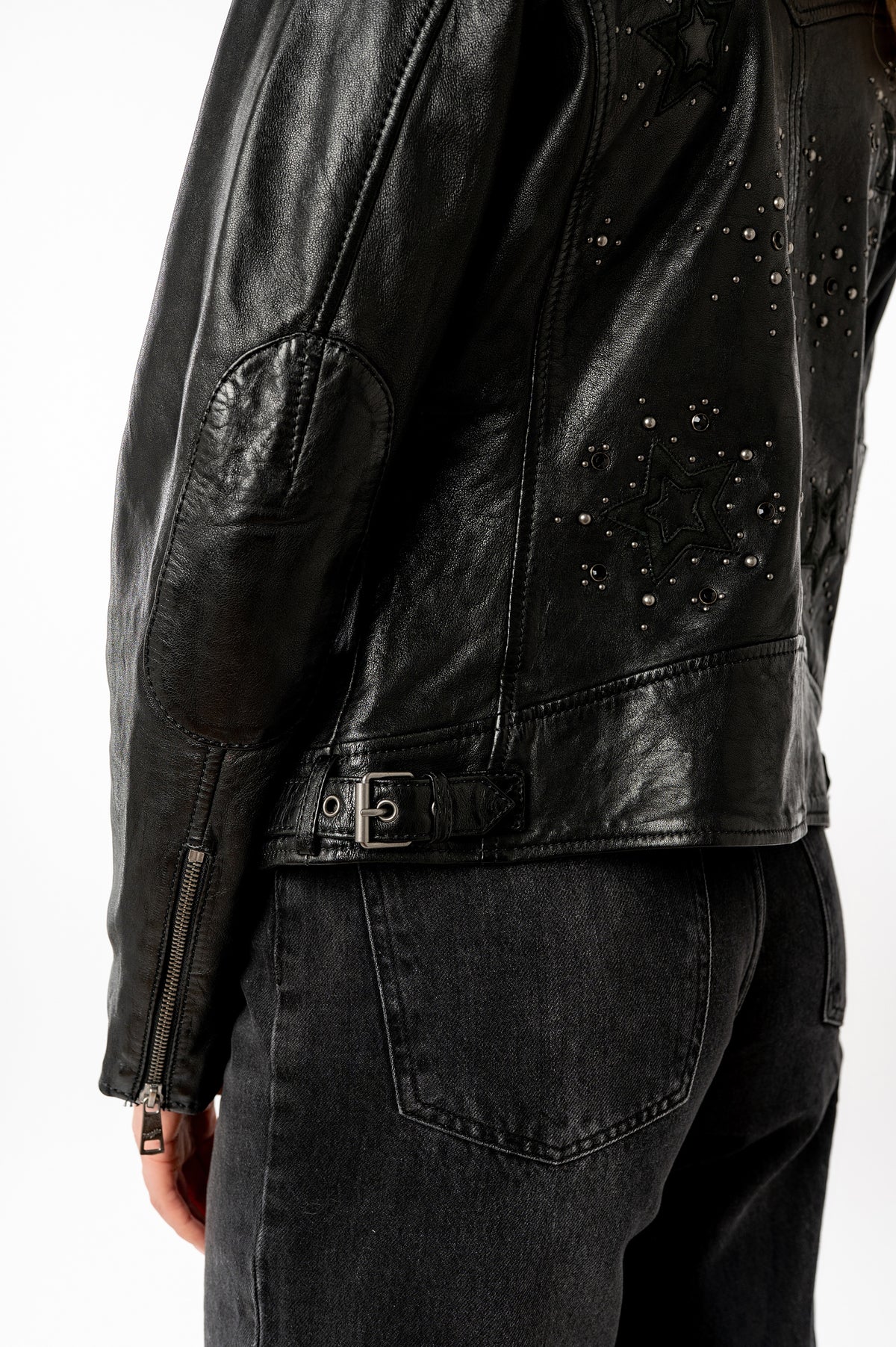 Bikerjacke 1101-0802 black