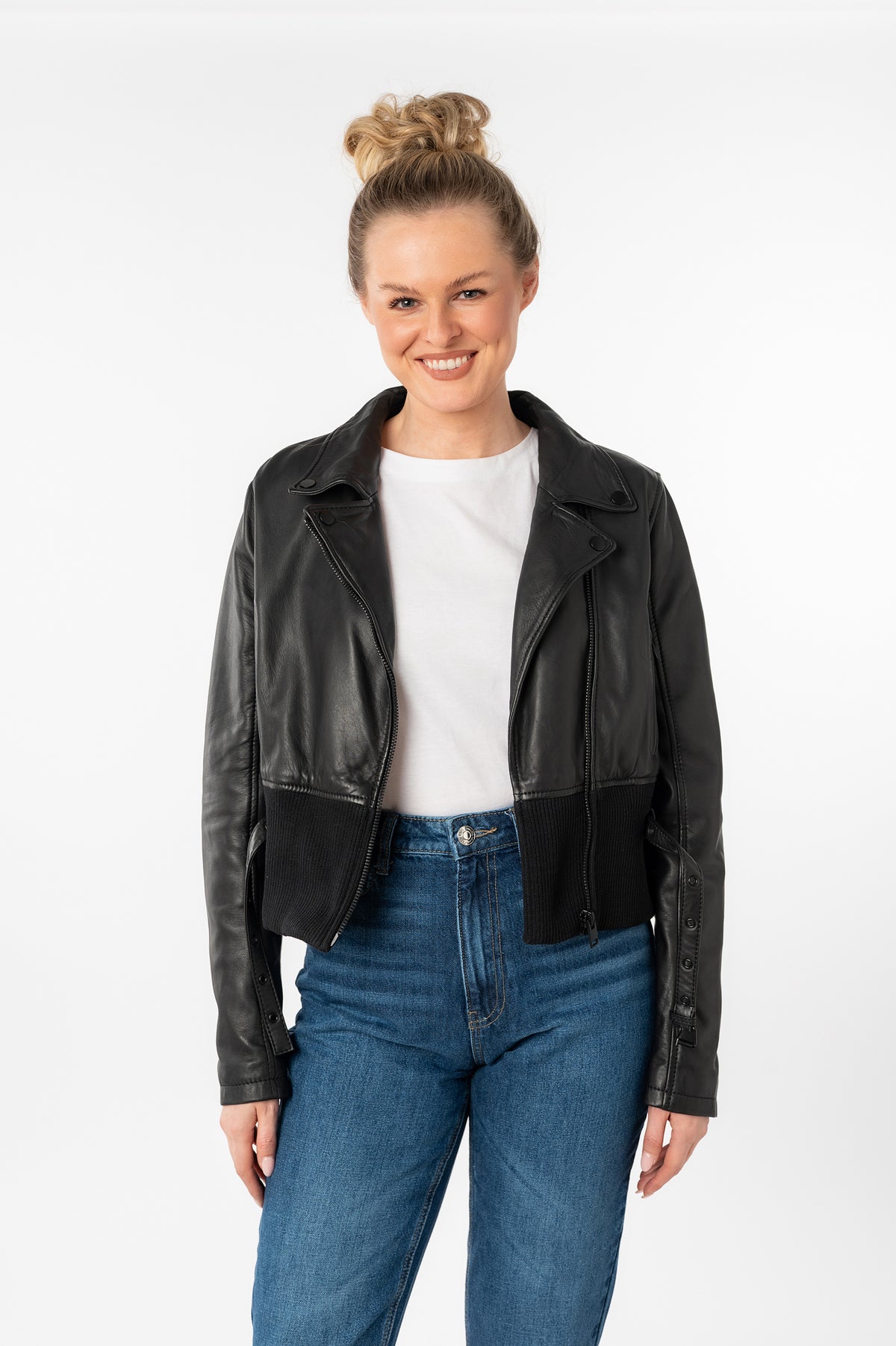 Lederjacke 1101-0807 black