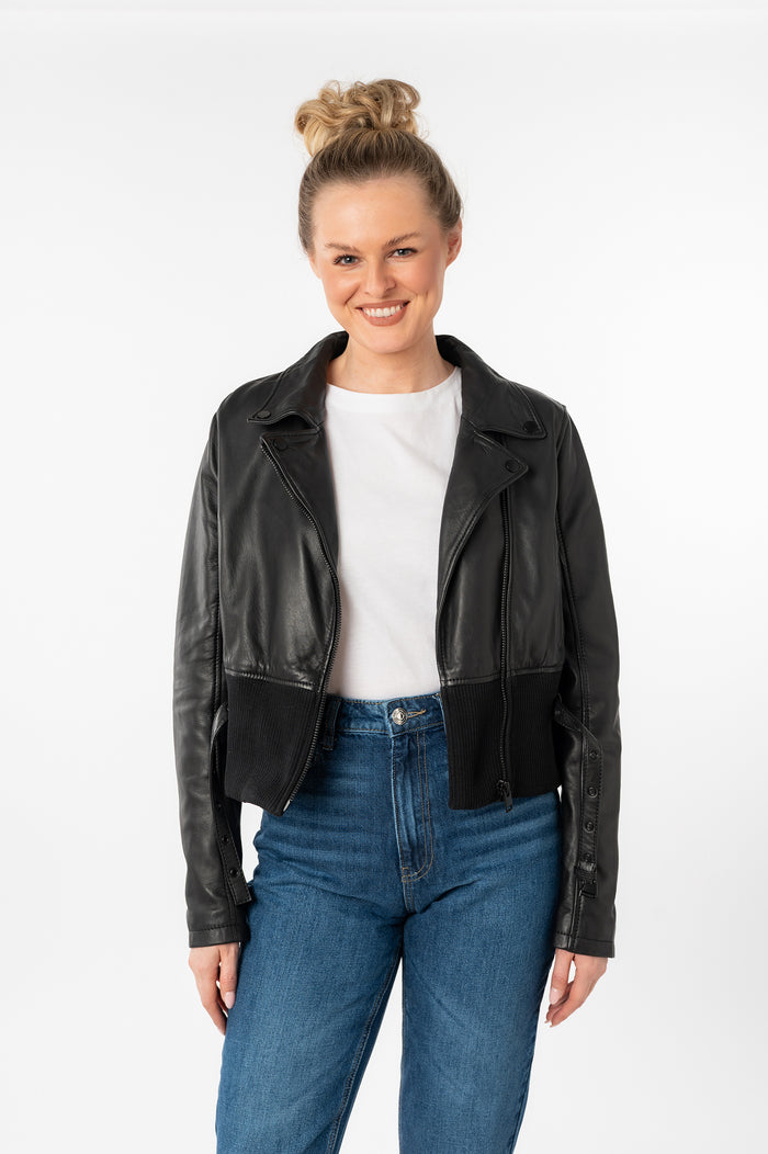 Lederjacke 1101-0807 black