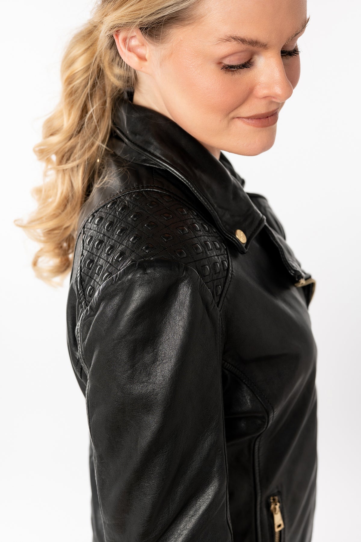 Bikerjacke 1101-0813 black