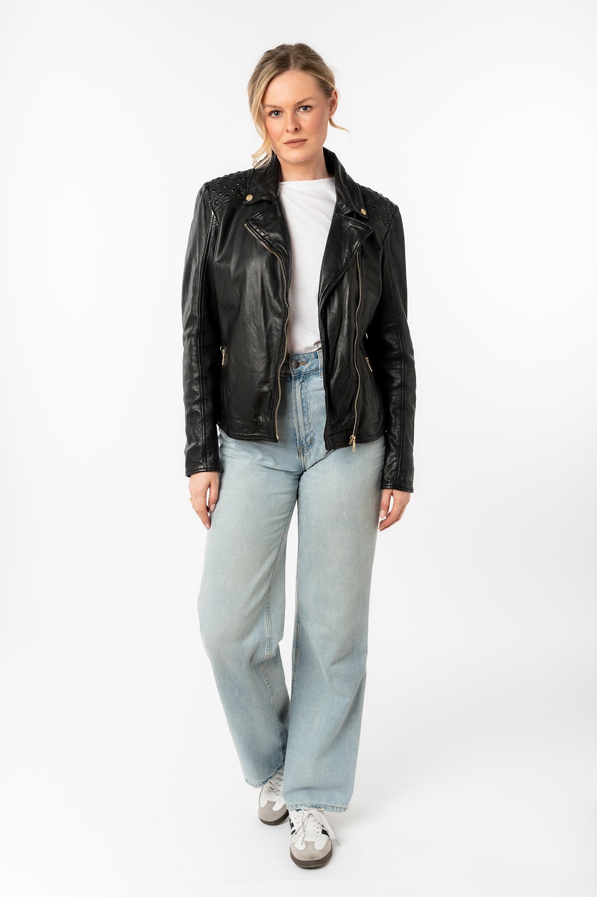 Bikerjacke 1101-0813 black