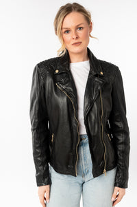 Bikerjacke 1101-0813 black