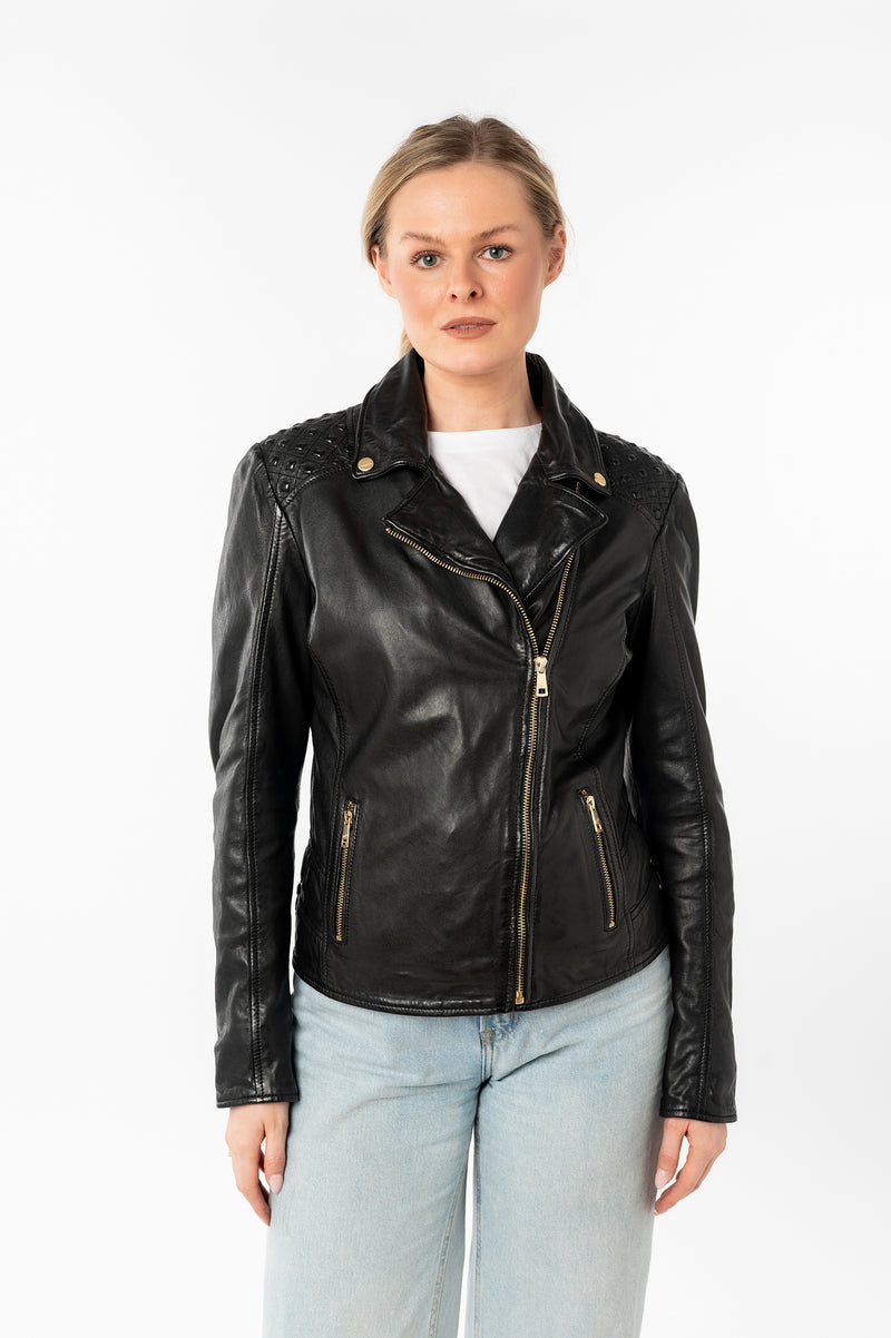 Bikerjacke 1101-0813 black