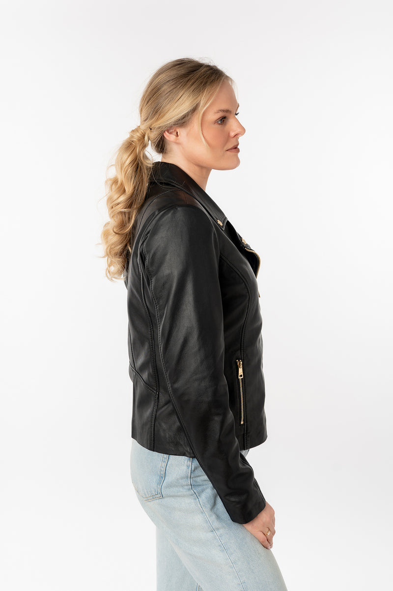 Bikerjacke 1101-0834 black