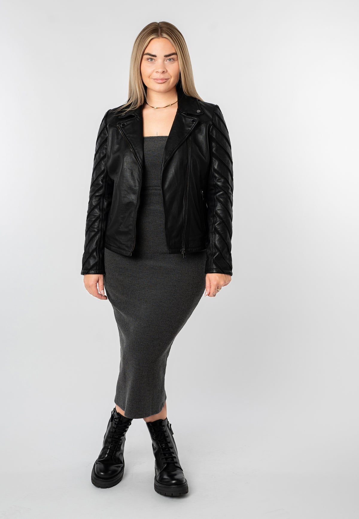 Lederjacke 1101-0840 black