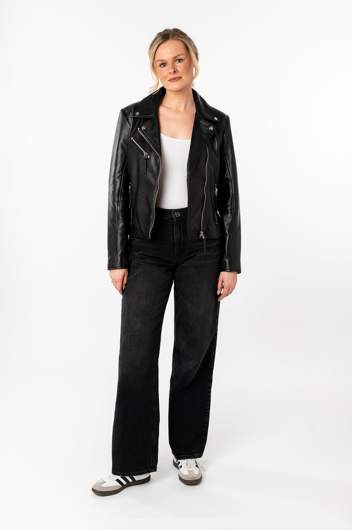 Bikerjacke 1101-0874 black