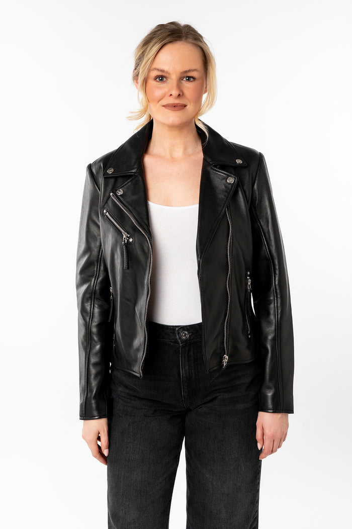 Bikerjacke 1101-0874 black