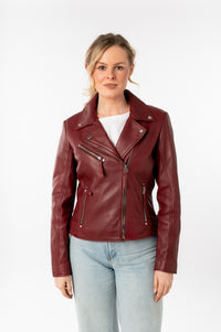 Bikerjacke 1101-0874 wine