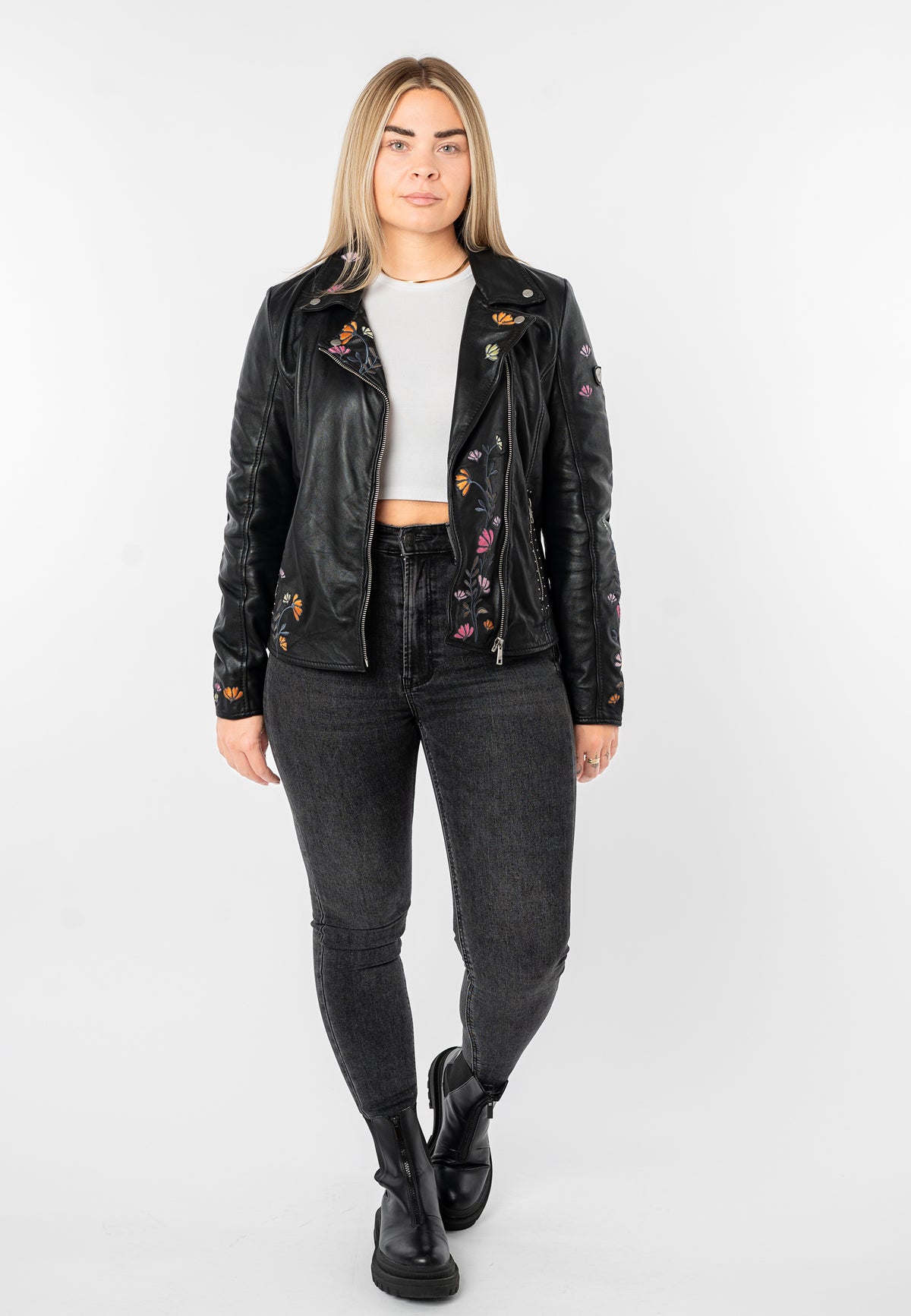 Lederjacke 1101-0881 black