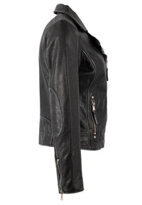 Bikerjacke 1101-0888 black