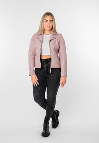 Bikerjacke 1101-0888 dusty rose