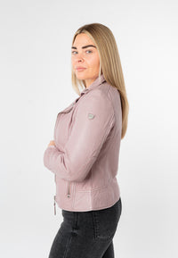 Bikerjacke 1101-0888 dusty rose