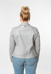 Lederjacke 1101-0892 ice blue