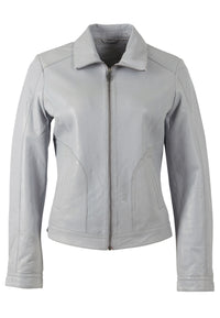 Lederjacke 1101-0892 ice blue