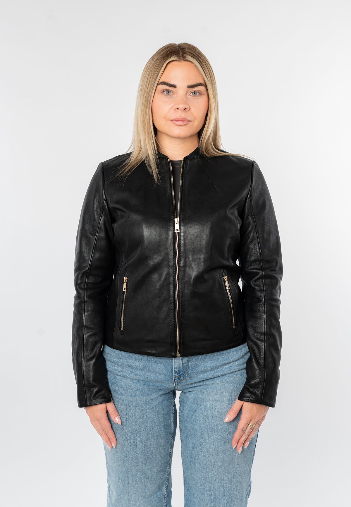 Lederjacke 1101-0893 black