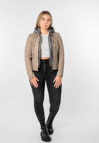 Lederjacke 1101-0894 cream